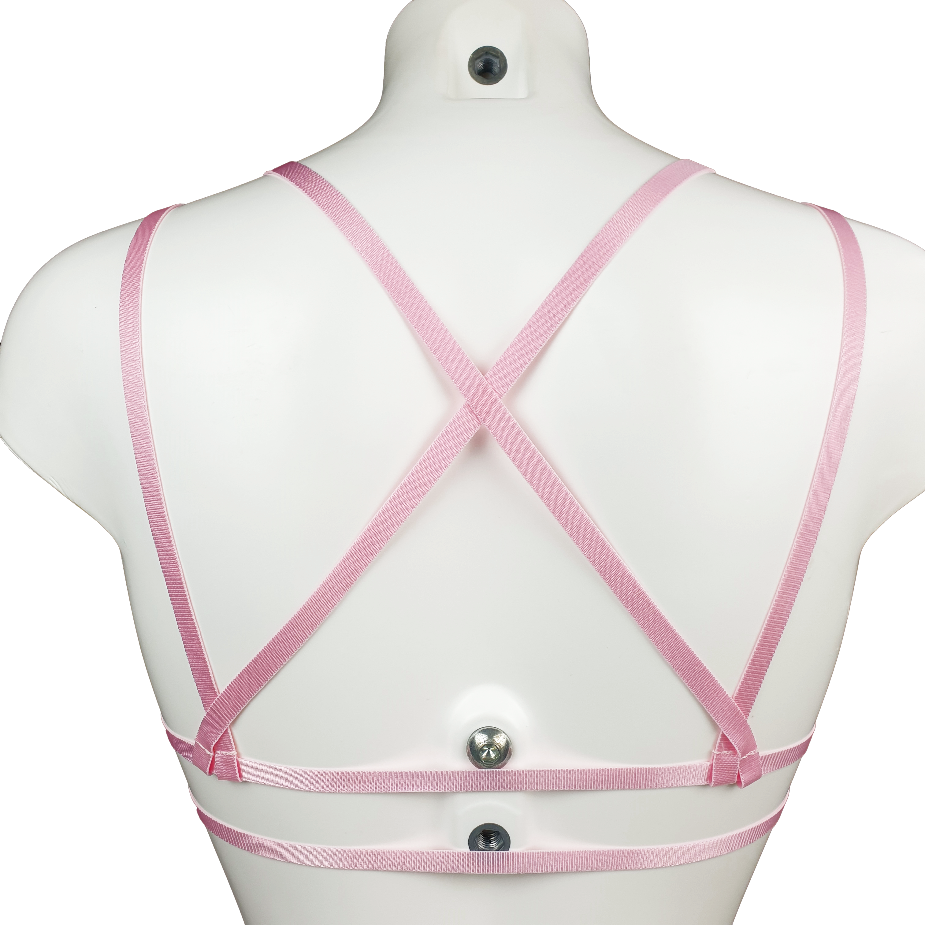 DOLLY Bubblegum Pink Bralette Style Harness Top